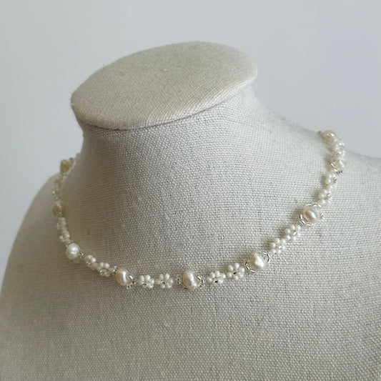 Pearl Petal necklace